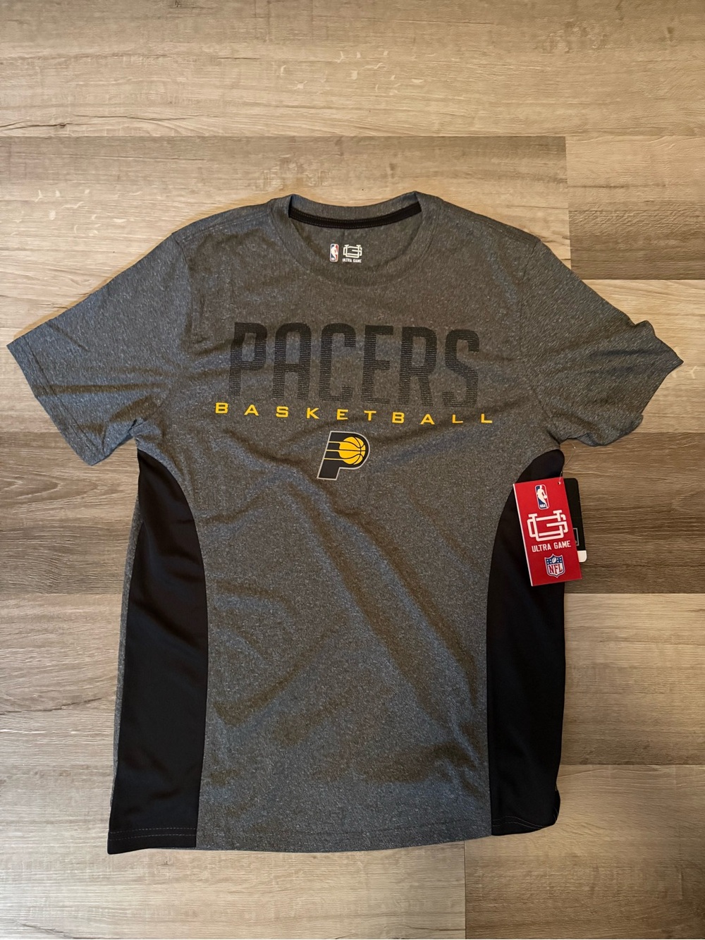 Ultra Game Men’s NBA Official Super Soft Supreme T-Shirt Indiana Pacers M NWT